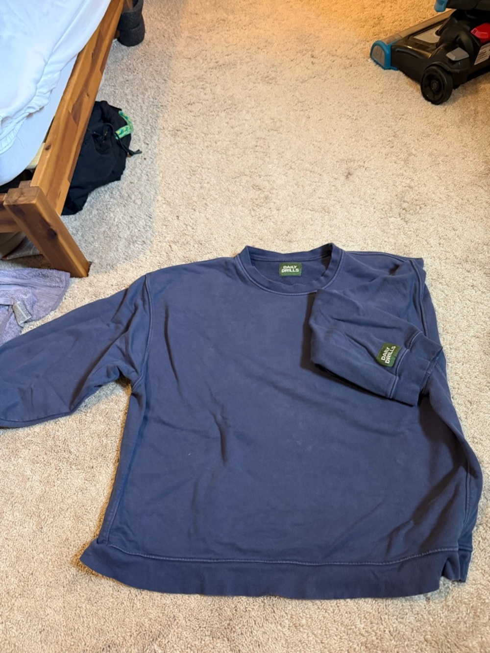 Original Daily Drills Terry Crewneck